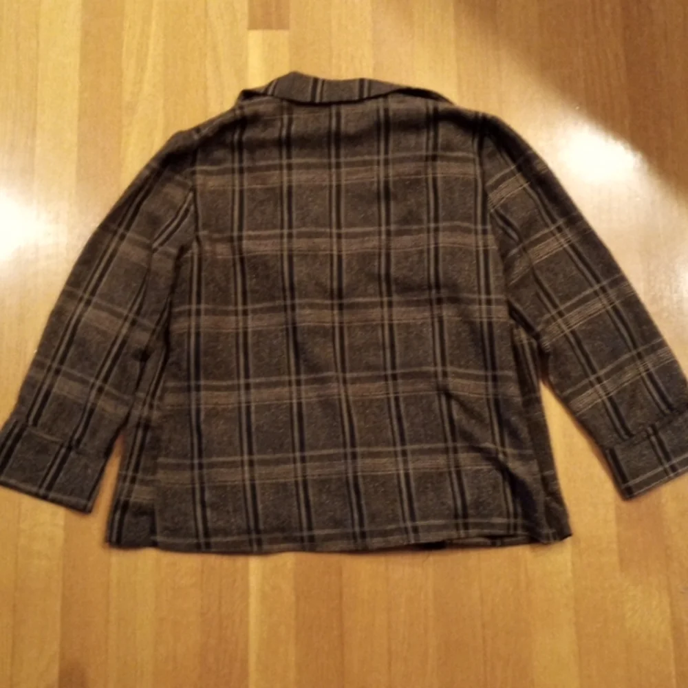 Kari New York Plaid women's Blazer 12